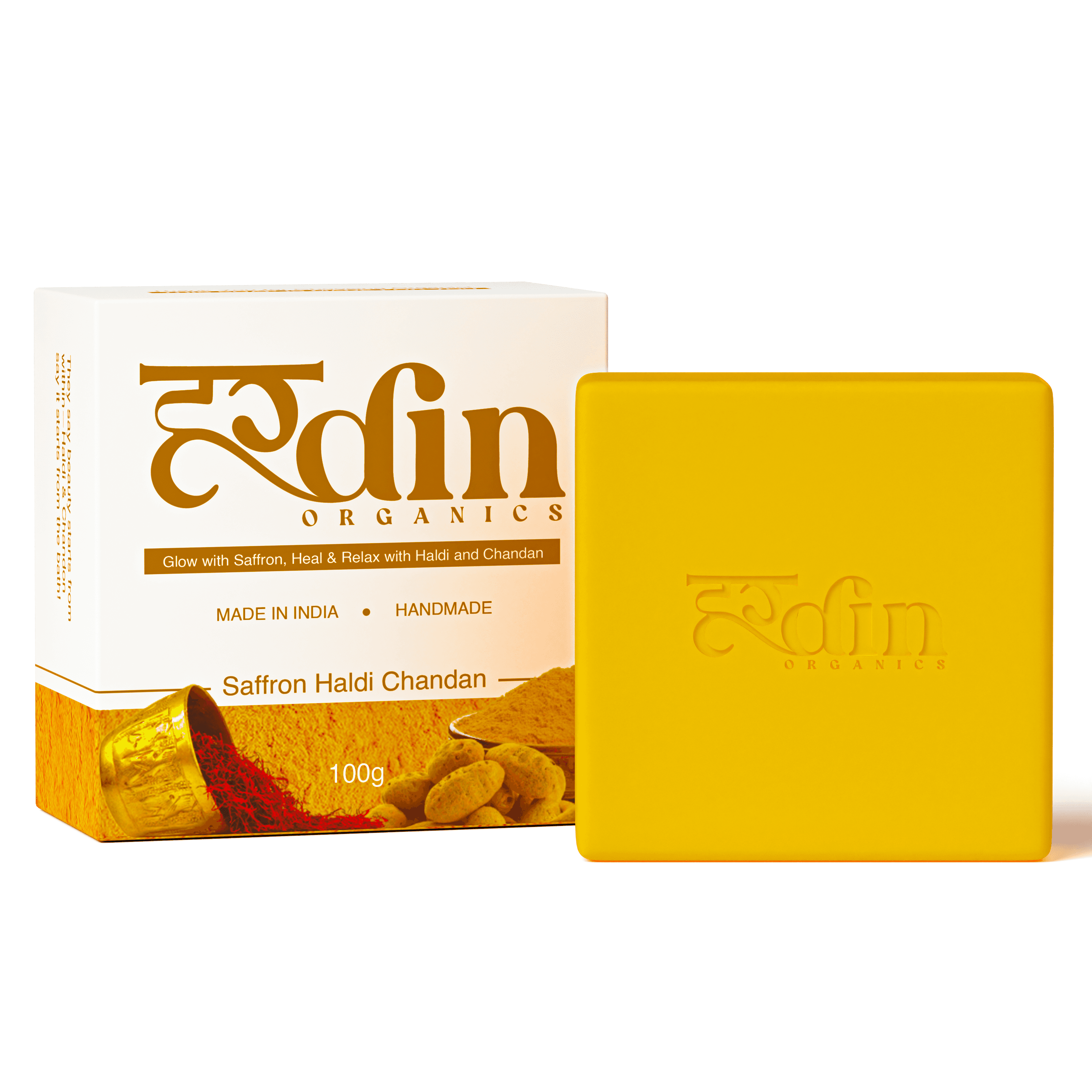 Saffron Haldi Chandan Soap — view 1