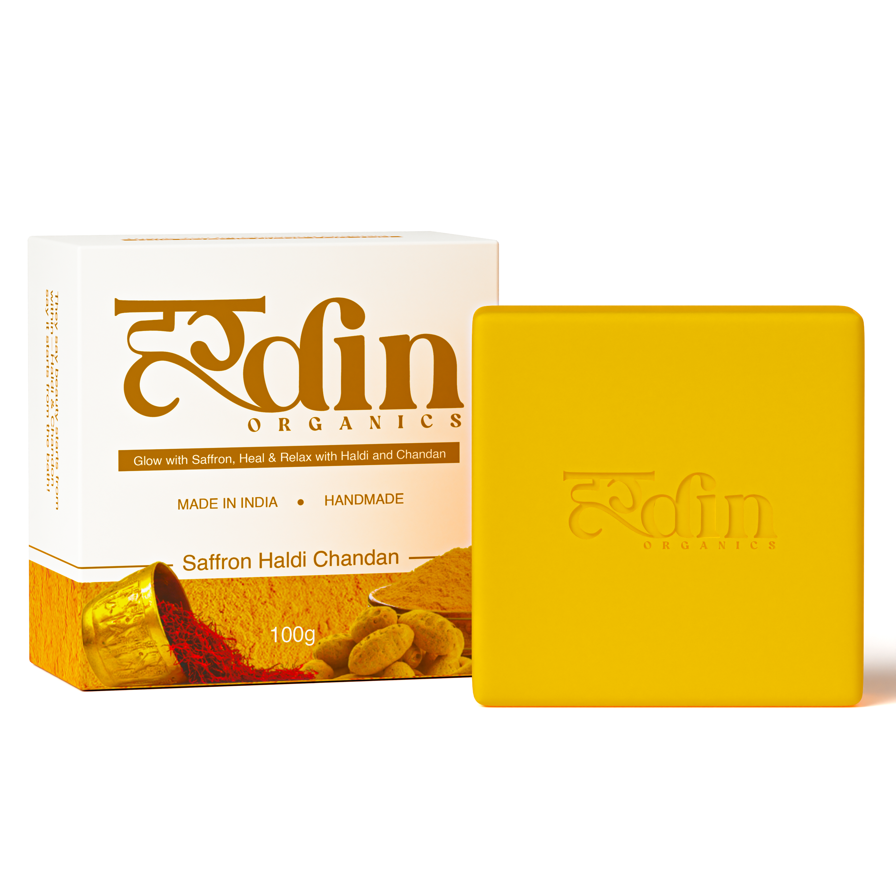 Saffron Haldi Chandan Soap